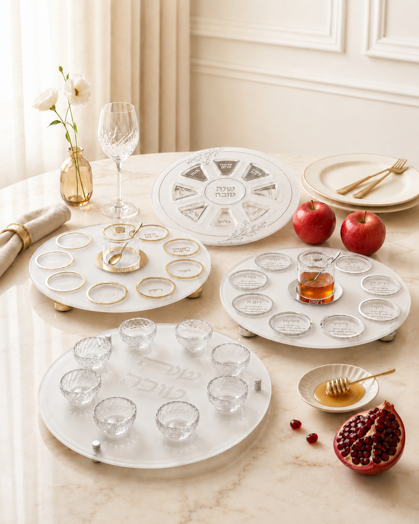 Rosh Hashanah Plates Collection